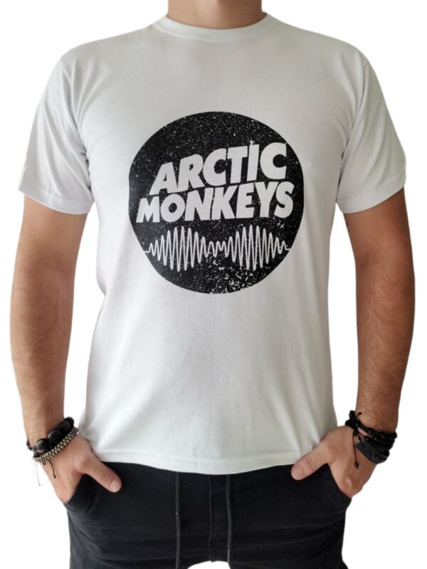 FRANELA BLANCA ARCTIC MONKEYS