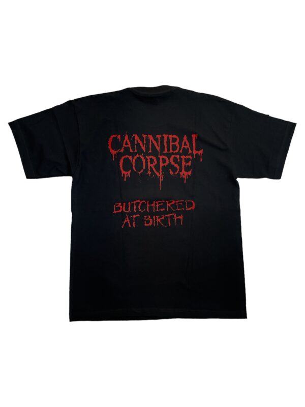 FRANELA CANNIBAL CORPSE BUTCHERED AT BIRTH ALBUM SIN SENSURA - Imagen 2