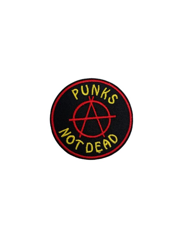 PARCHE PUNKS NOT DEAD