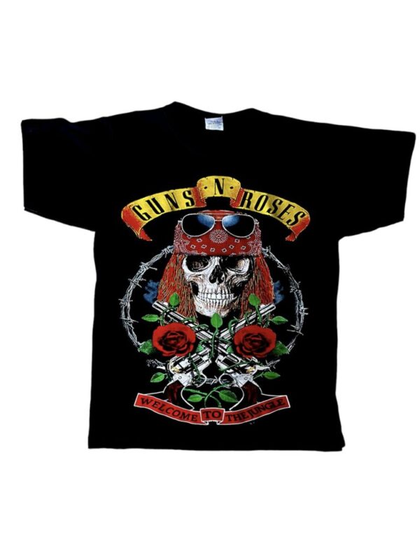 FRANELA GUNS N ROSES CALAVERA WELCOME TO THE JUNGLE