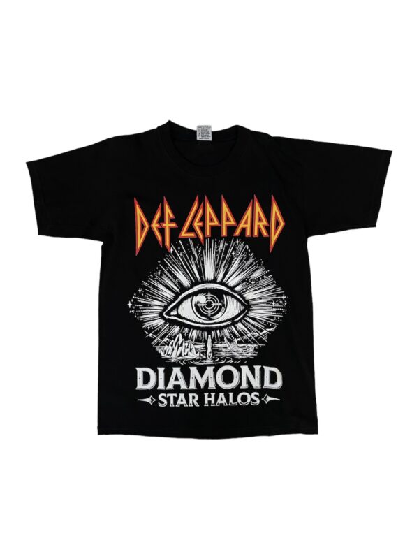 FRANELA DEF LEPPARD DIAMOND STAR HALOS