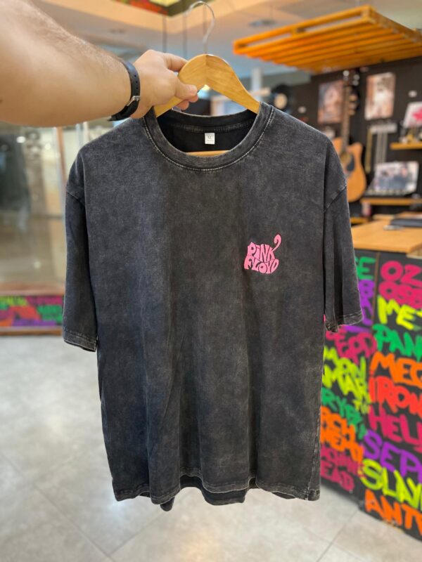 OVERSIZE VINTAGE  BORDADA PINK FLOYD