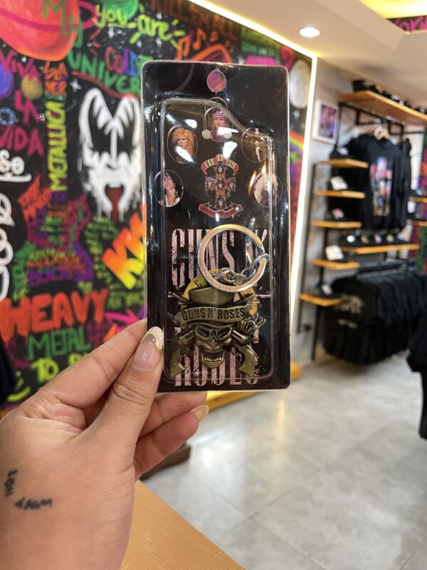 LLAVERO GUNS N ROSES CALAVERA - Imagen 2