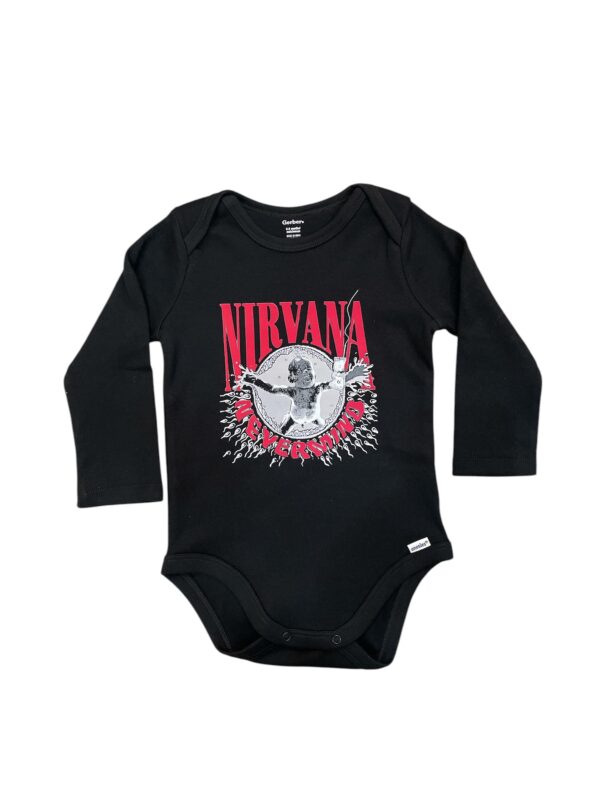 BODY BEBE MANGA LARGA NIRVANA NEVERNIND