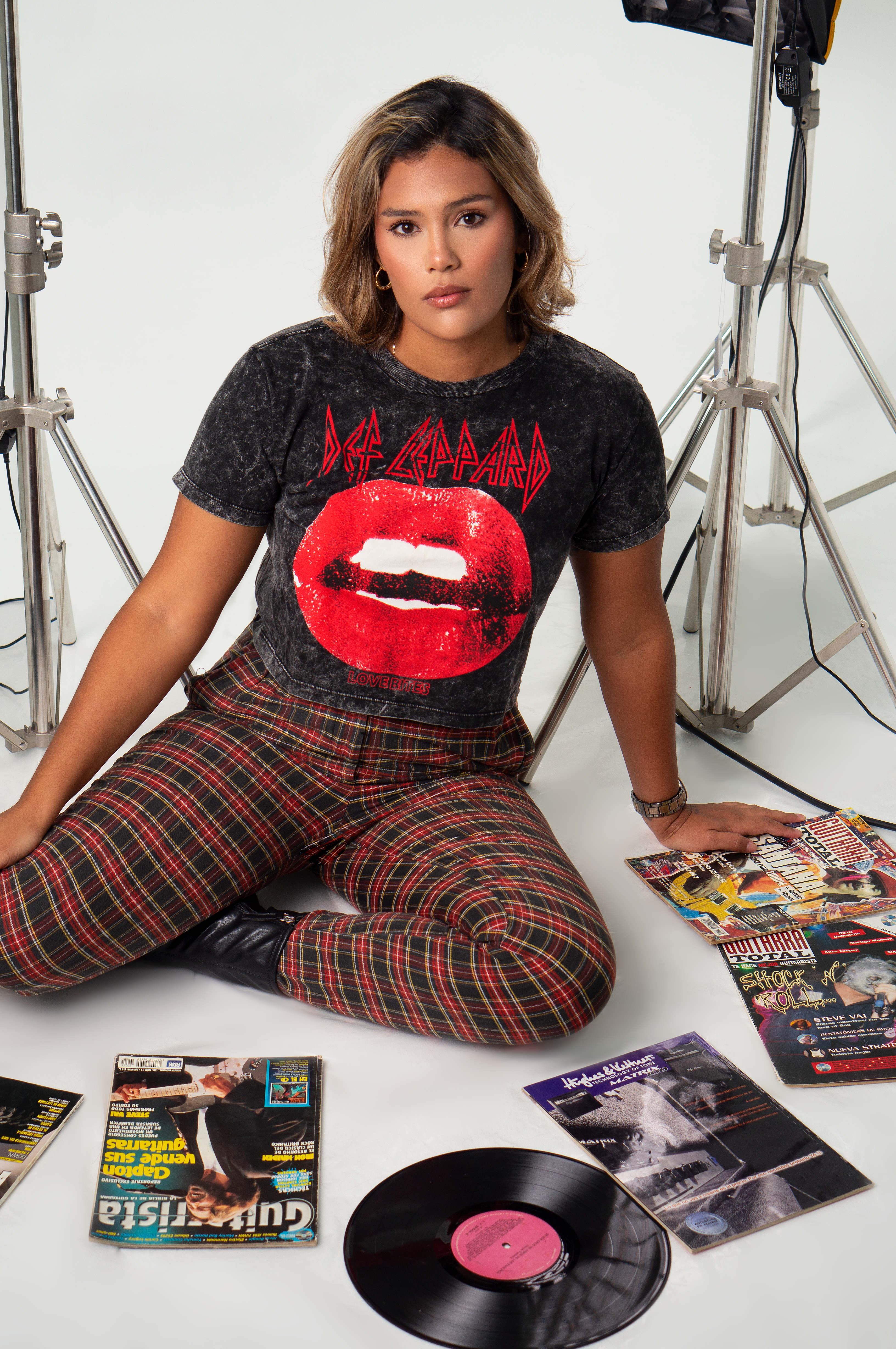 CROP TOP DEF LEPPARD