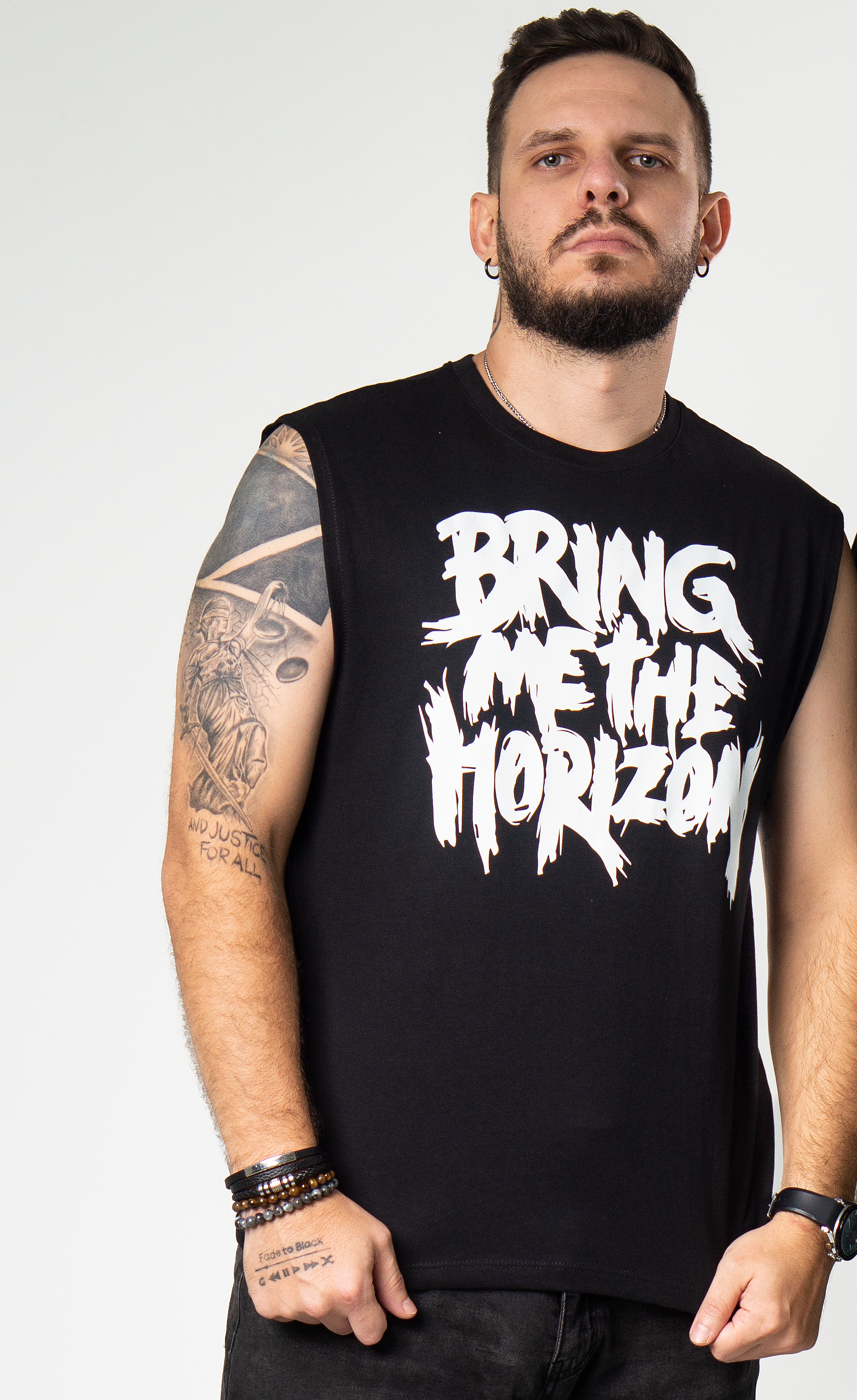 FRANELA SIN MANGA BRIG ME THE HORINZON
