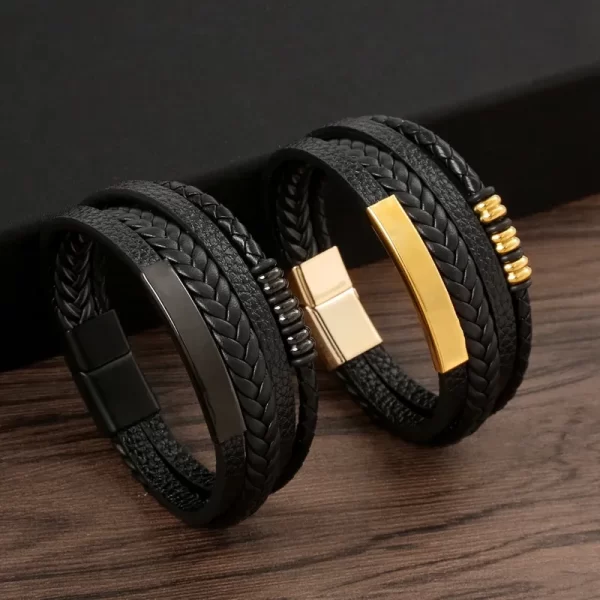 BRAZALETE 4 EN UNO NEGRO - Imagen 2